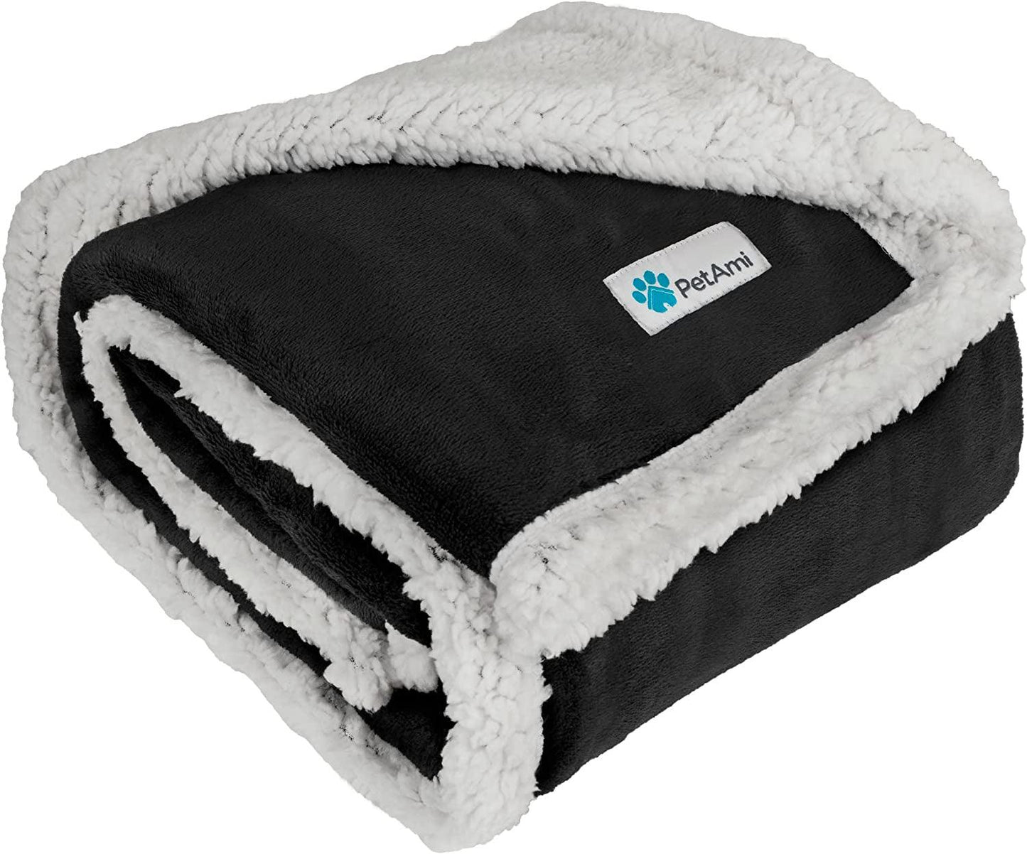Dog Blanket for Small Medium Dogs, Pet Bed Blanket Cat Puppy Kitten, Fleece Furniture Couch Cover Protector Sofa Car, Soft Sherpa Dog Throw Plush Reversible Washable, Mini 29X40 Maroon Red - Oliver Autosports