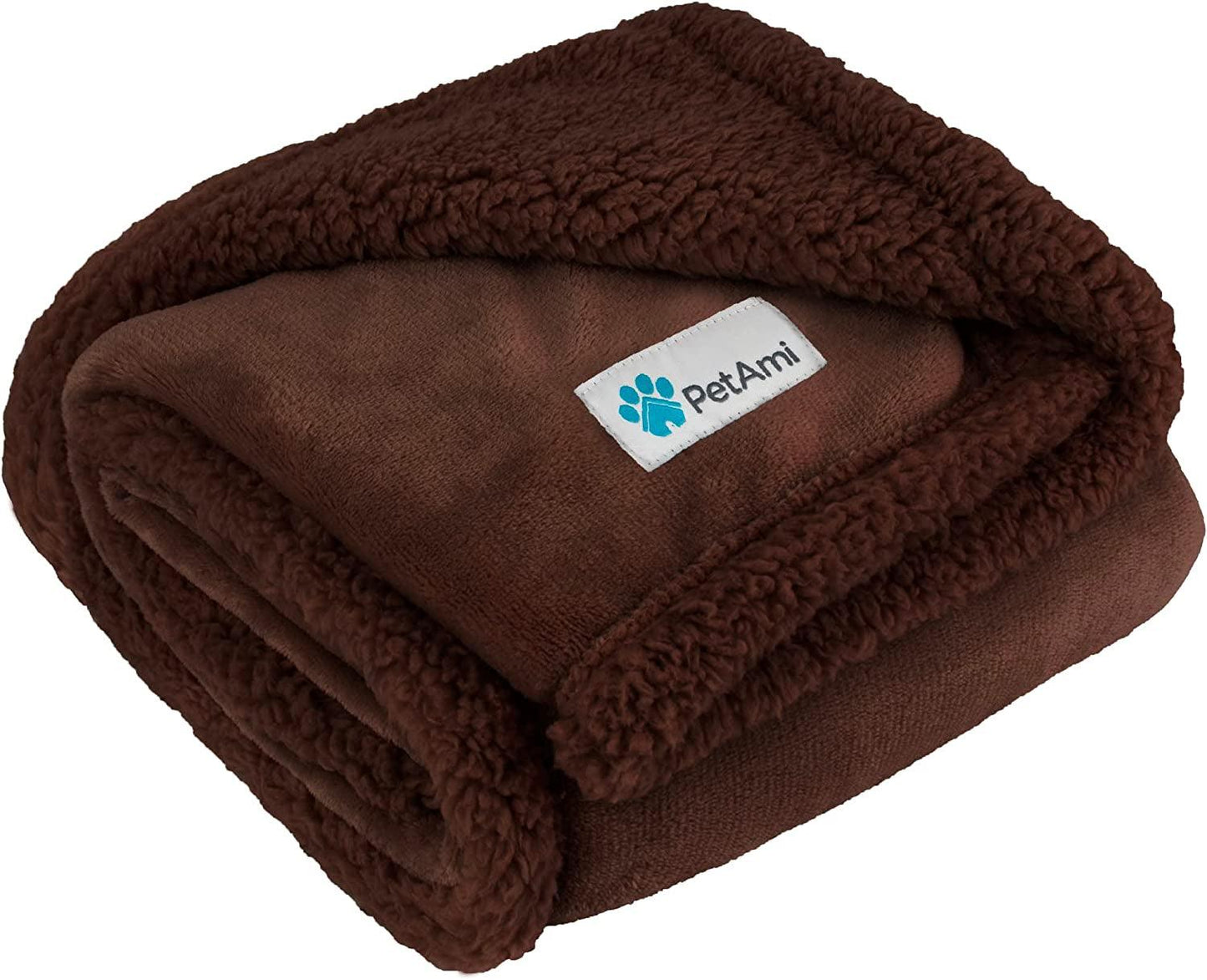Dog Blanket for Small Medium Dogs, Pet Bed Blanket Cat Puppy Kitten, Fleece Furniture Couch Cover Protector Sofa Car, Soft Sherpa Dog Throw Plush Reversible Washable, Mini 29X40 Maroon Red - Oliver Autosports