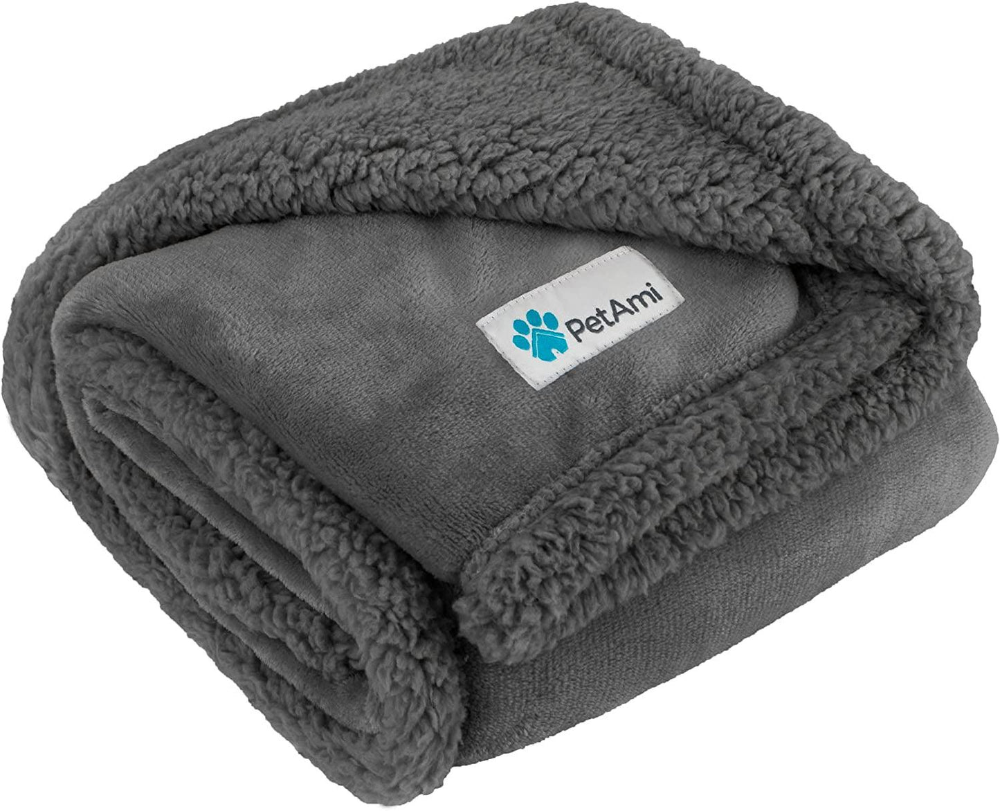 Dog Blanket for Small Medium Dogs, Pet Bed Blanket Cat Puppy Kitten, Fleece Furniture Couch Cover Protector Sofa Car, Soft Sherpa Dog Throw Plush Reversible Washable, Mini 29X40 Maroon Red - Oliver Autosports