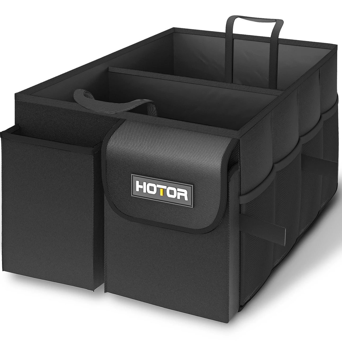 Trunk Organizer for SUV - 2 Compartments & 6 Pockets Trunk Organizer for Car, Car Organizers and Storage, Blue