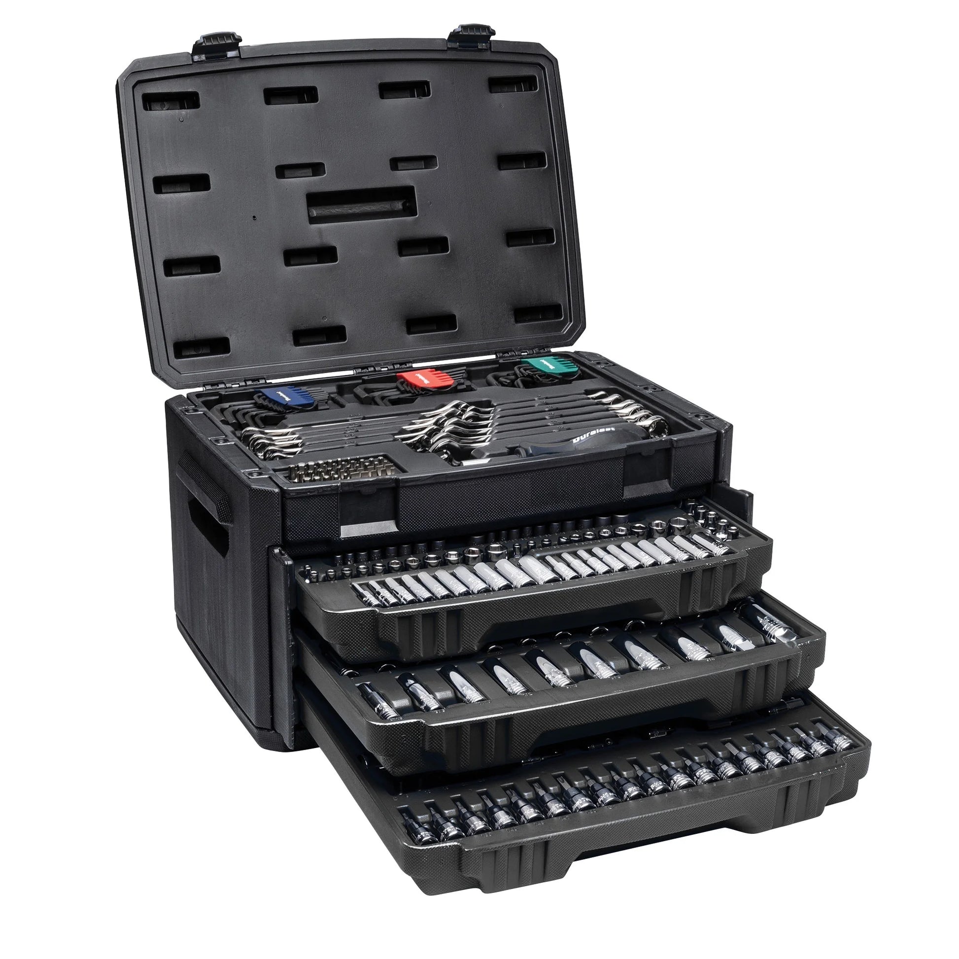 205 Piece Mechanics SAE Metric Socket & Tool Set with Case