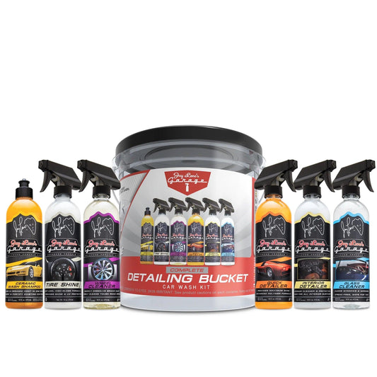 Complete Detailing Bucket Car Wash Kit - 8-Piece All-In-One Car Care Set - Oliver Autosports