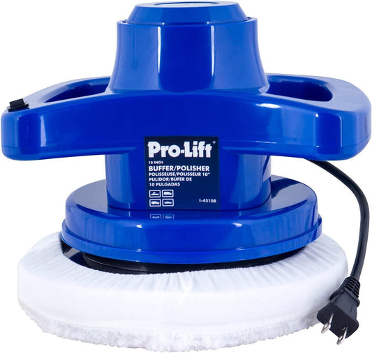 10-Inch Buffer/Polisher - Powerful and User-Friendly Tool with 3200 RPM for Car Detailing,Blue - Oliver Autosports