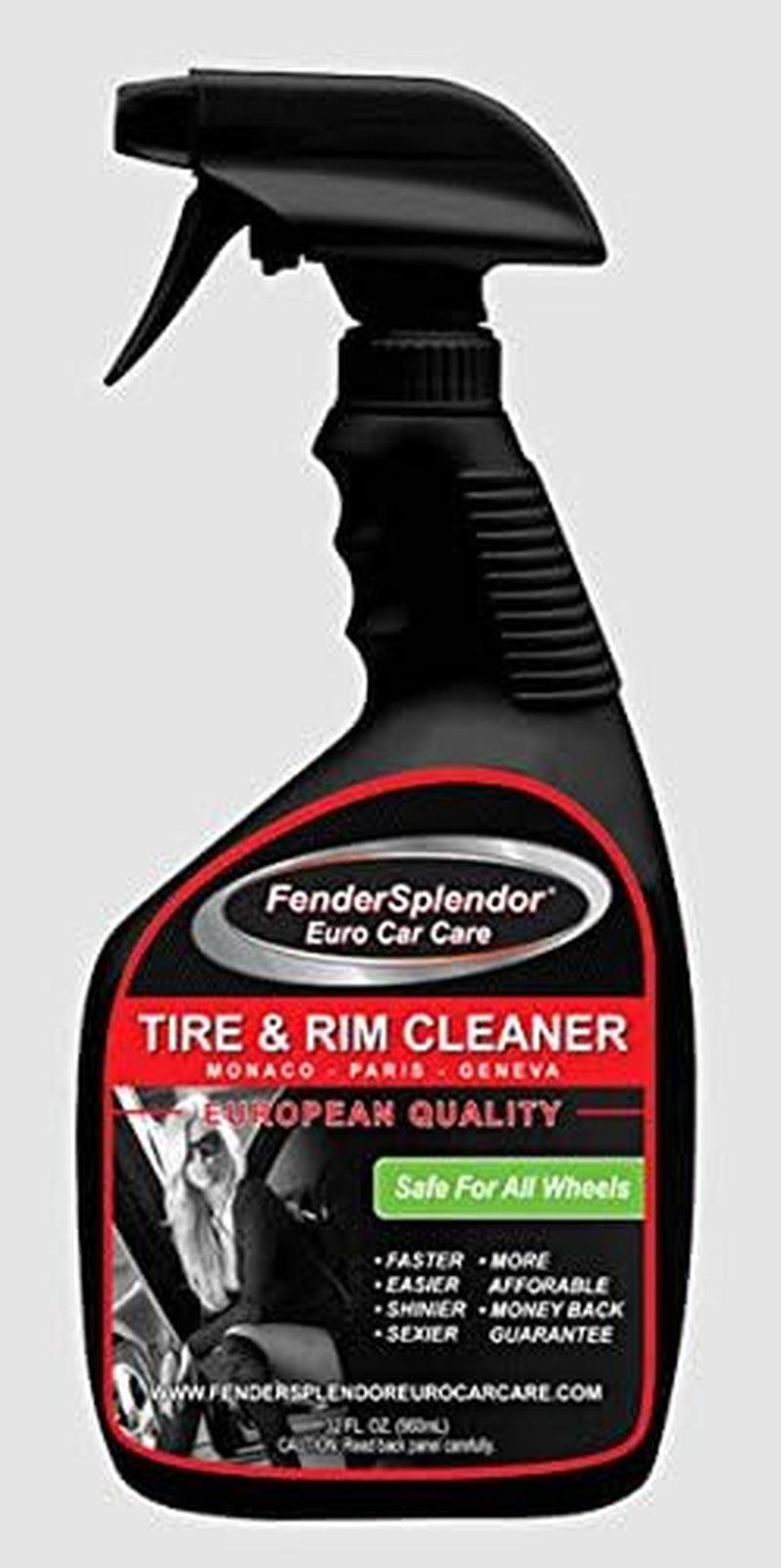 Euro Car Care Platinum Package - Includes 1 32 Oz. Tire Shine, 1 32 Oz. Speed Detailer, 1 32 Oz. Tire and Rim Cleaner, 1 32 Oz. Wash & Wax, 1 19 Oz Glass Cleaner, 4 - Microfiber Towels - Oliver Autosports