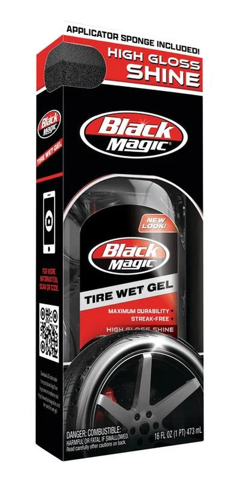 Black Magic Tire Wet Gel, 16 Oz. Tire Shine - 5072647W - Oliver Autosports