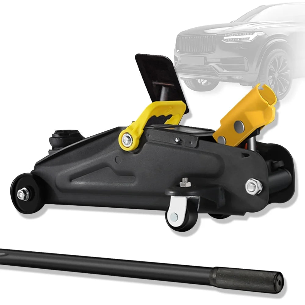 Floor Jack 1.5 Ton Capacity Fast Lift Service Jack Steel Heavy Duty Hydraulic Car Jack - Oliver Autosports