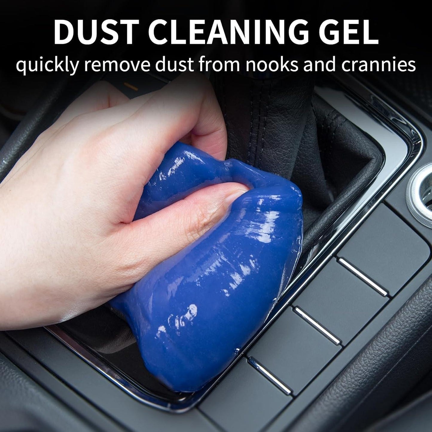 Car Cleaning Gel, Keyboard Cleaner Cleaning Putty for Car Interior Car Slime Cleaner Dust Cleaning Gel Car Putty for Cleaning Car Gel Cleaner Blue NT.WT.: 5.6 Oz (160 G) - Oliver Autosports