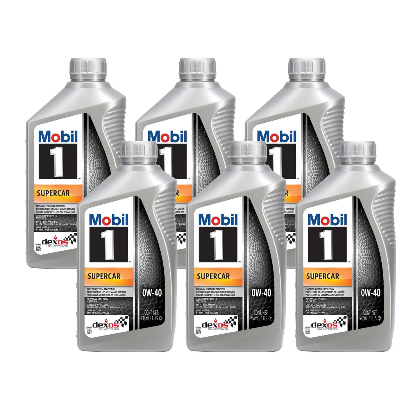 Supercar Full Synthetic Motor Oil, 0W-40, Dexos R, Case/6 - Oliver Autosports