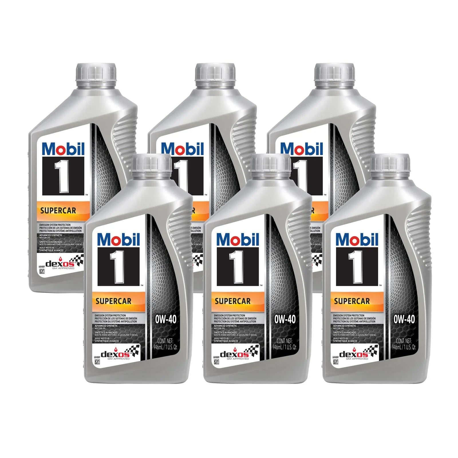 Supercar Full Synthetic Motor Oil, 0W-40, Dexos R, Case/6 - Oliver Autosports