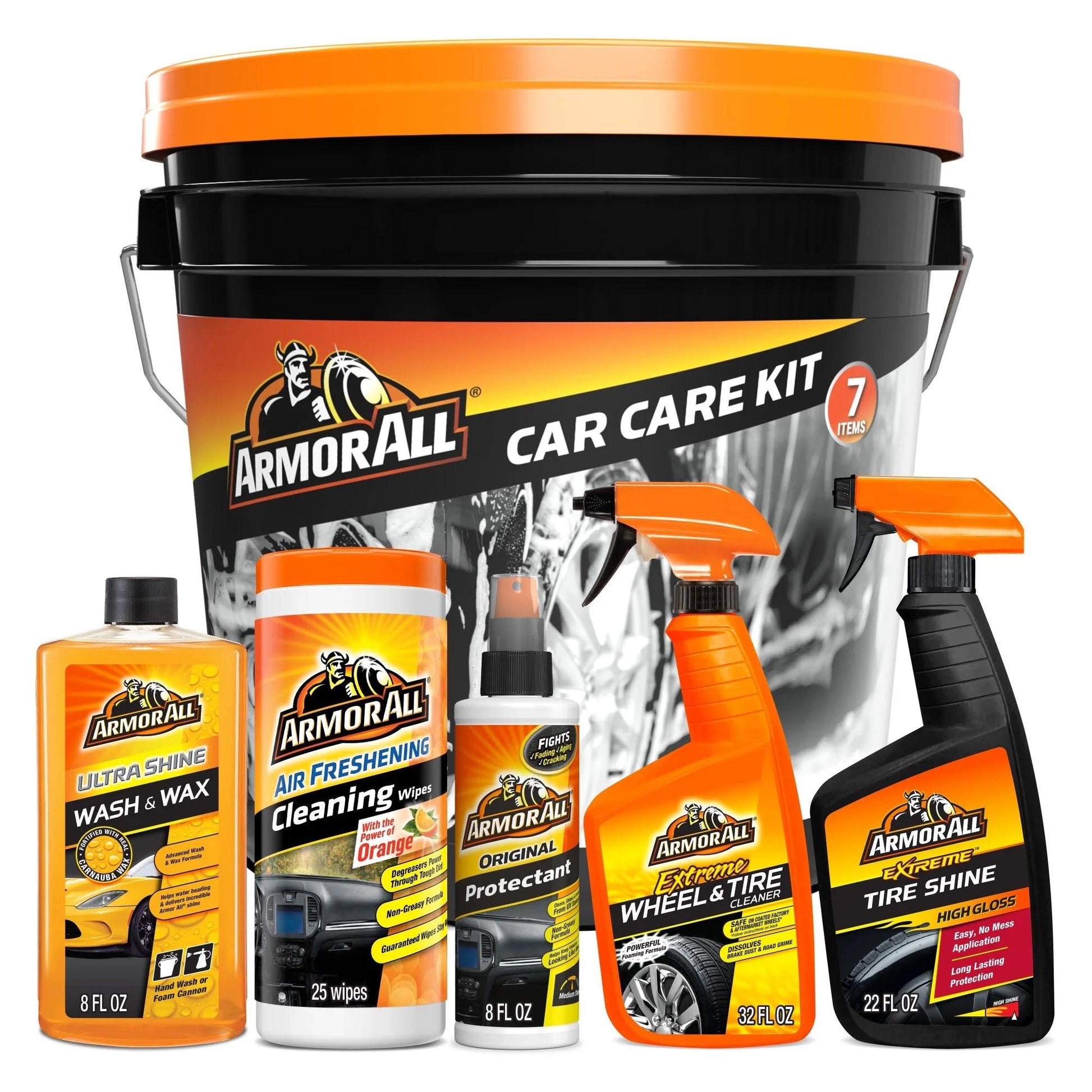 Car Cleaning Kit, 7-Piece Set - Oliver Autosports