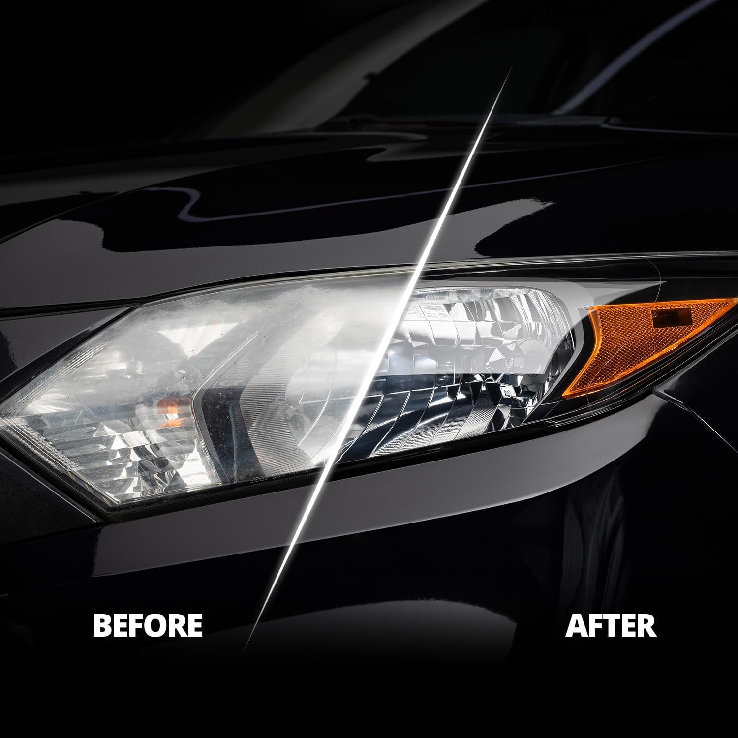 ® Ceramic Headlight Restoration Kit – Guaranteed to Last as Long as You Own Your Vehicle – Brings Headlights Back to like New Condition - No Power Tools Required - 10 Wipe Kit - Oliver Autosports