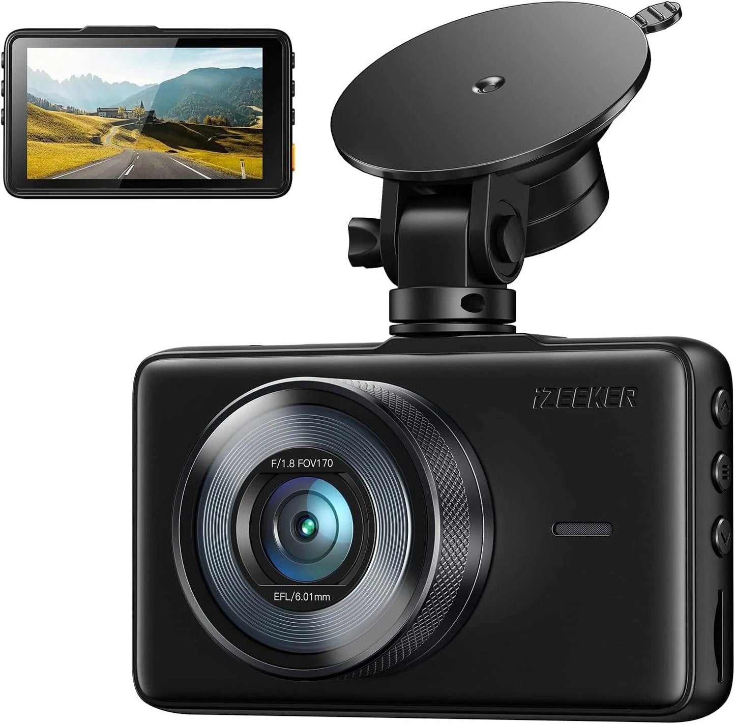 Dash Cam Front and Rear, 1080P Dual Car Camera, Dash Camera for Cars with Accident Recording, Parking Monitor, Loop Recording - Oliver Autosports