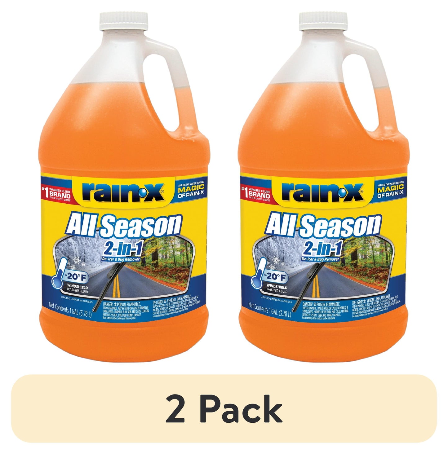 -20F 2-In-1 All-Season Washer Fluid