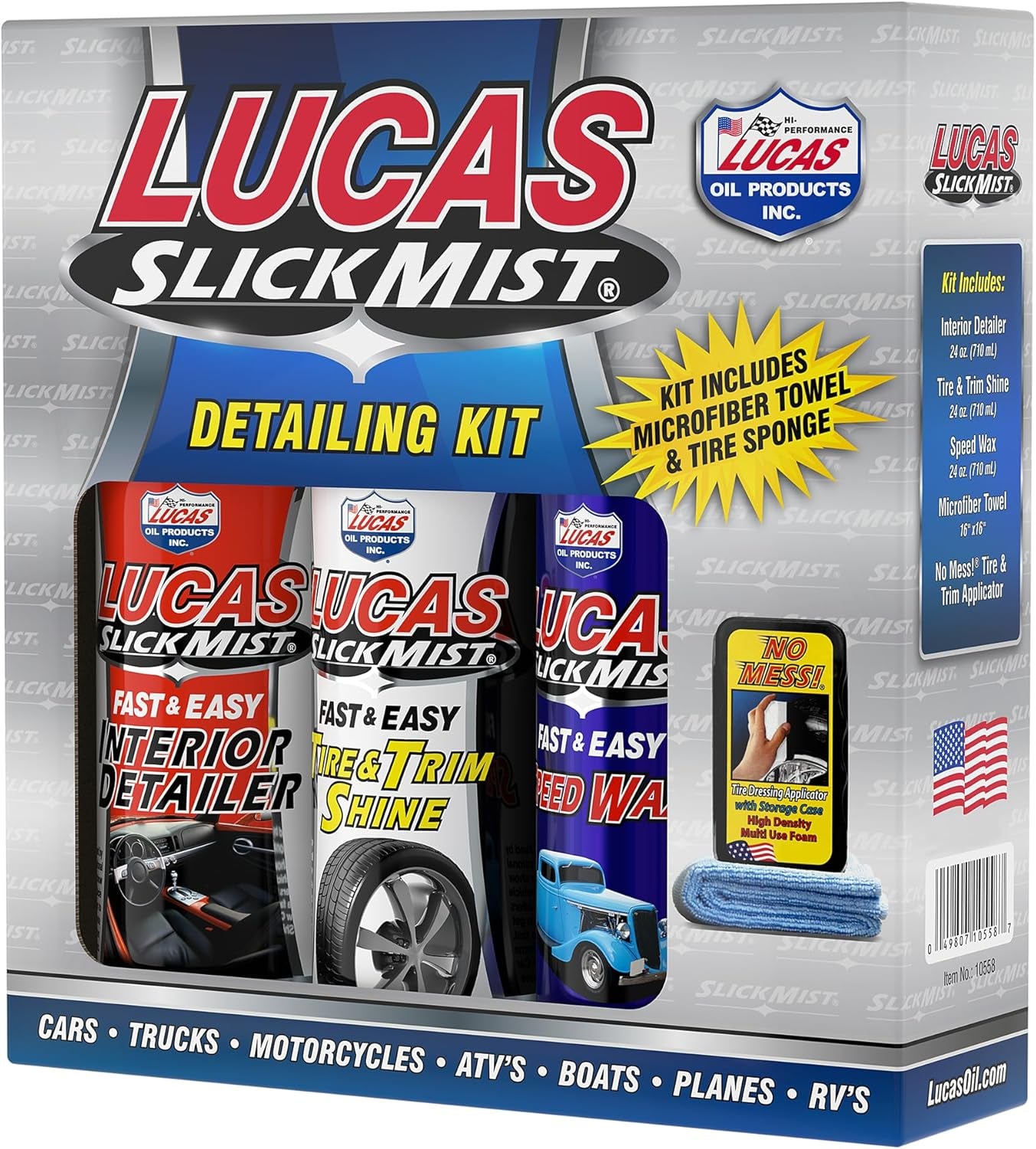 Stens 051-804 Slick Mist Detail Kit Compatible With/Replacement 10558 Mowers - Oliver Autosports