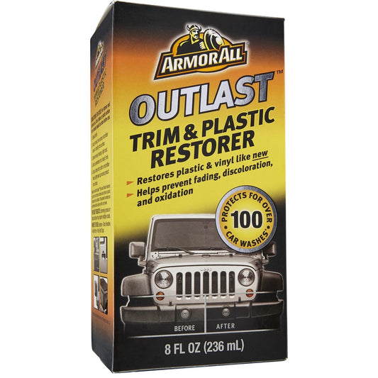 Outlast Trim and Plastic Restorer - 8 FL OZ - Oliver Autosports