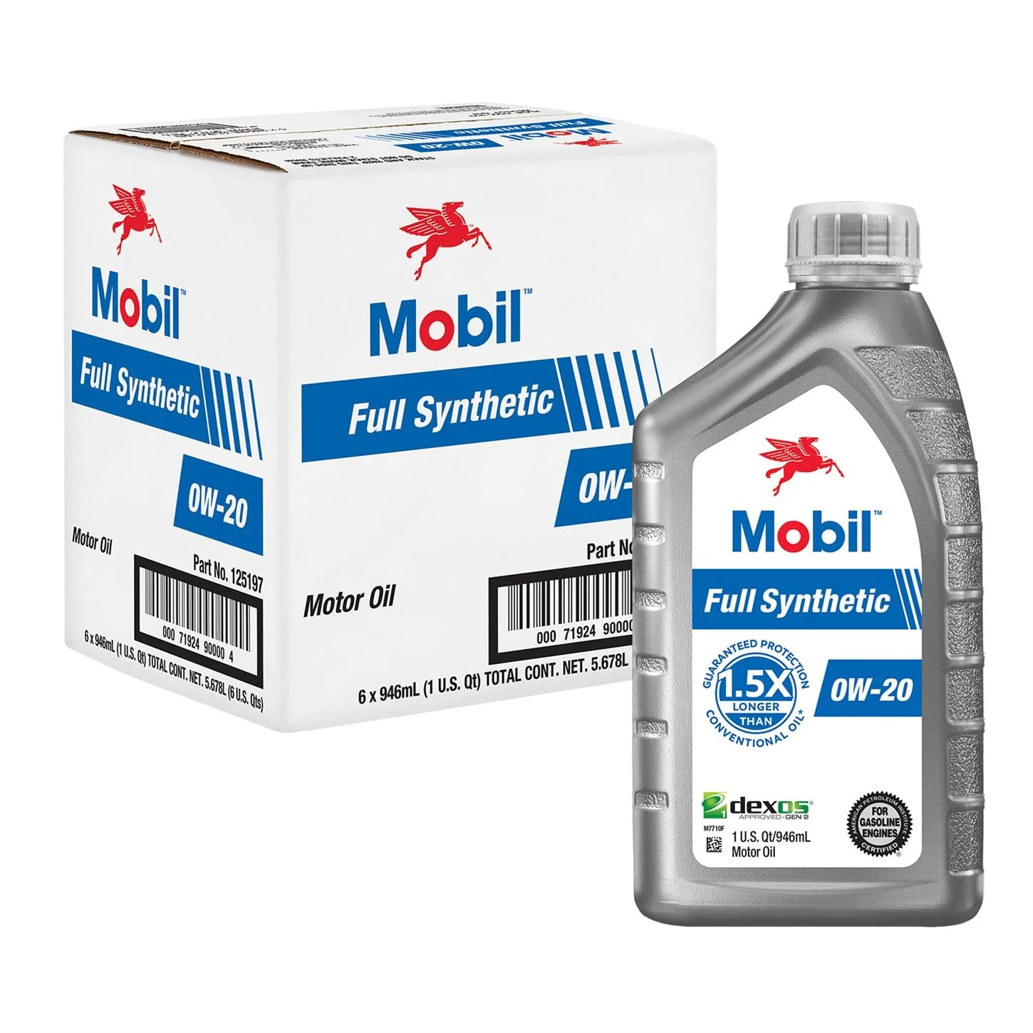 Full Synthetic Motor Oil 0W-20, 1 Qt (6 Pack) - Oliver Autosports