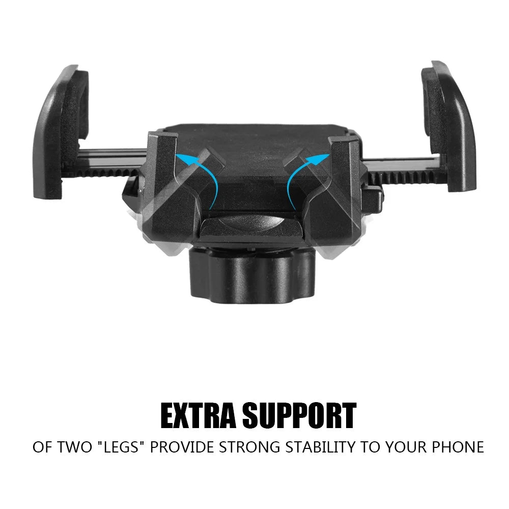 Cell Phone Holder for Car, Universal Adjustable Gooseneck Cup Holder Cradle Car Mount for Iphone Xs/Xs Max/Xr/8/7 Plus/Ipod Touch (Black) - Oliver Autosports