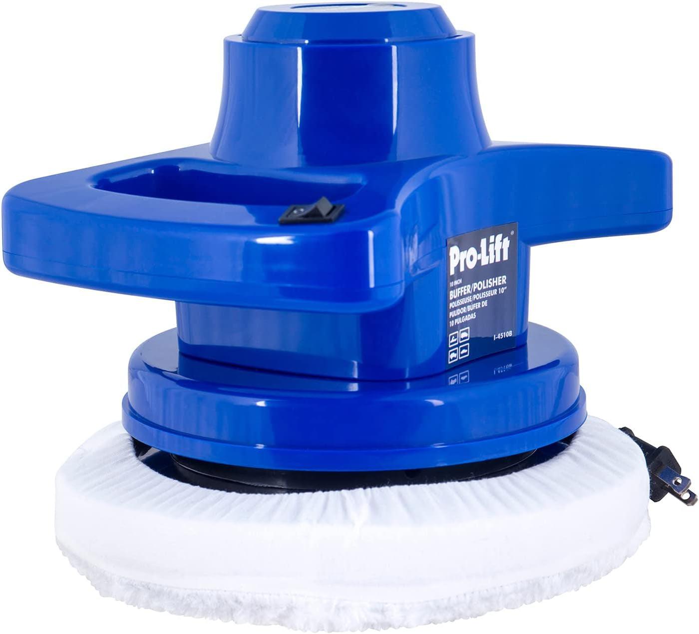 10-Inch Buffer/Polisher - Powerful and User-Friendly Tool with 3200 RPM for Car Detailing,Blue - Oliver Autosports