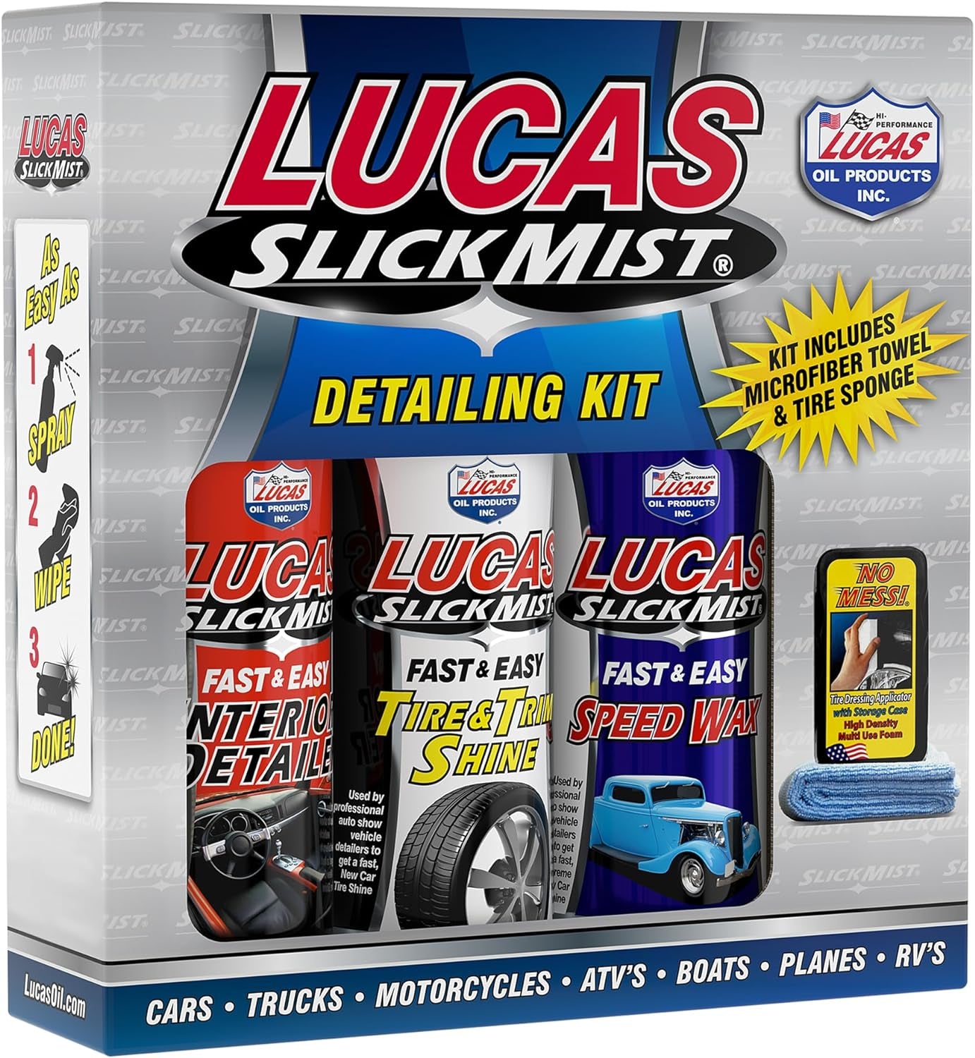 Stens 051-804 Slick Mist Detail Kit Compatible With/Replacement 10558 Mowers - Oliver Autosports